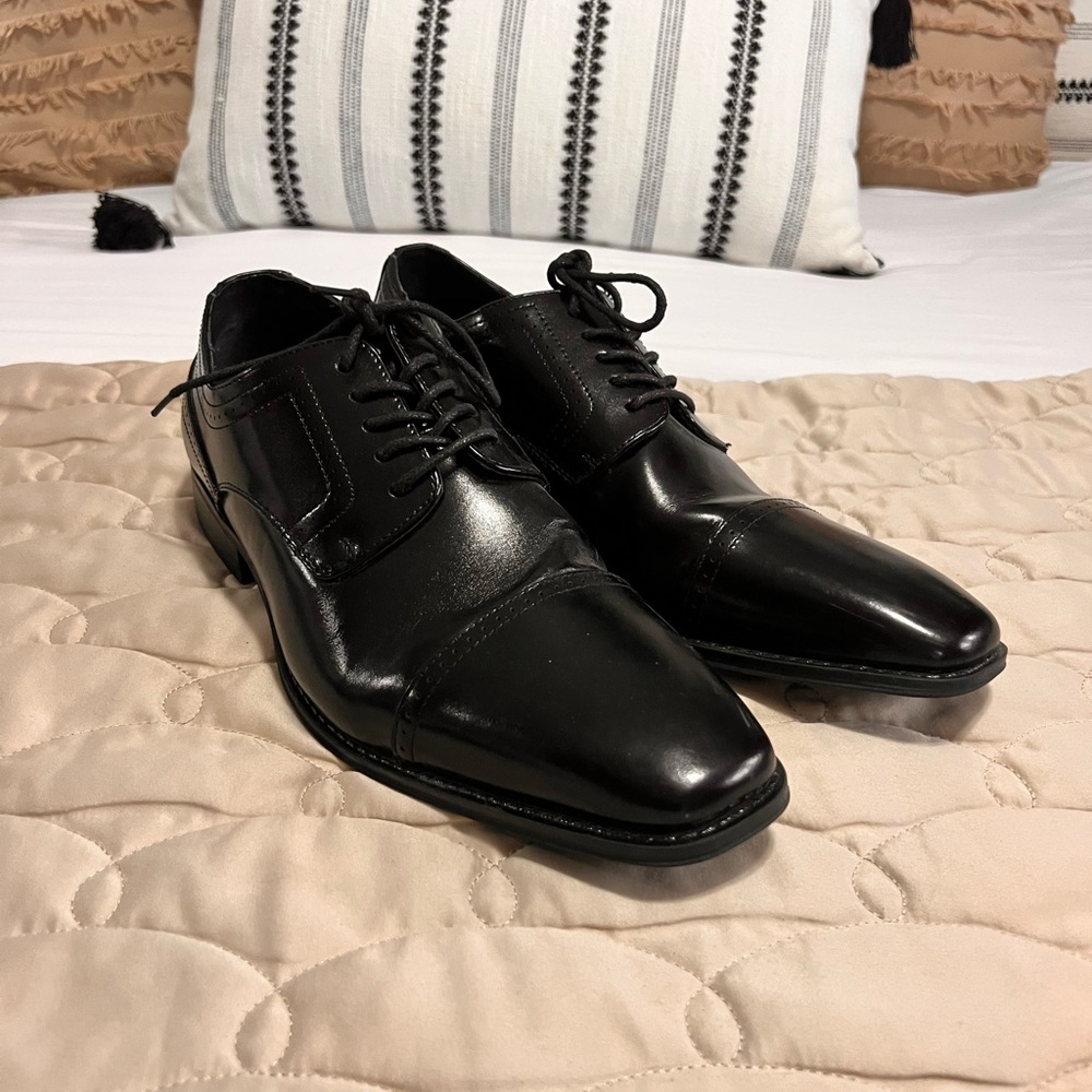 Stacy Adams Classic Black Oxfords